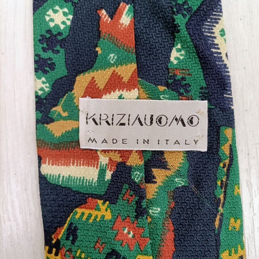 Cravatta Krizia vintage anni ‘90