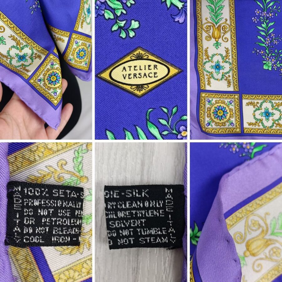 vintage silk scarf