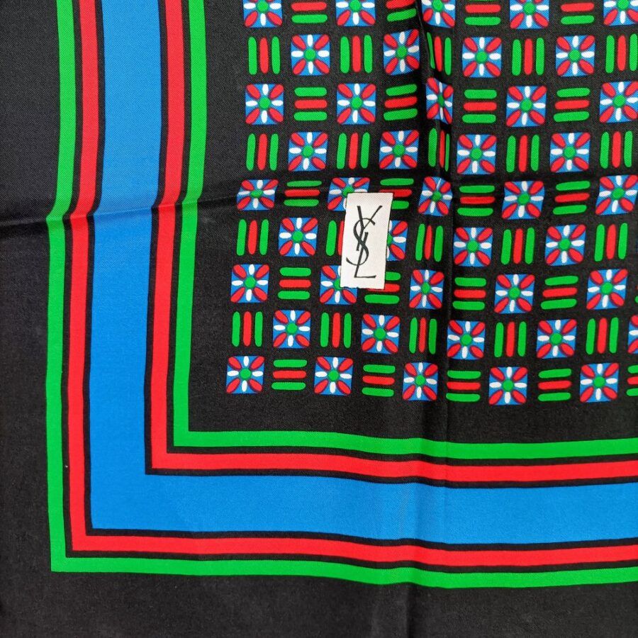 ysl vintage scarf