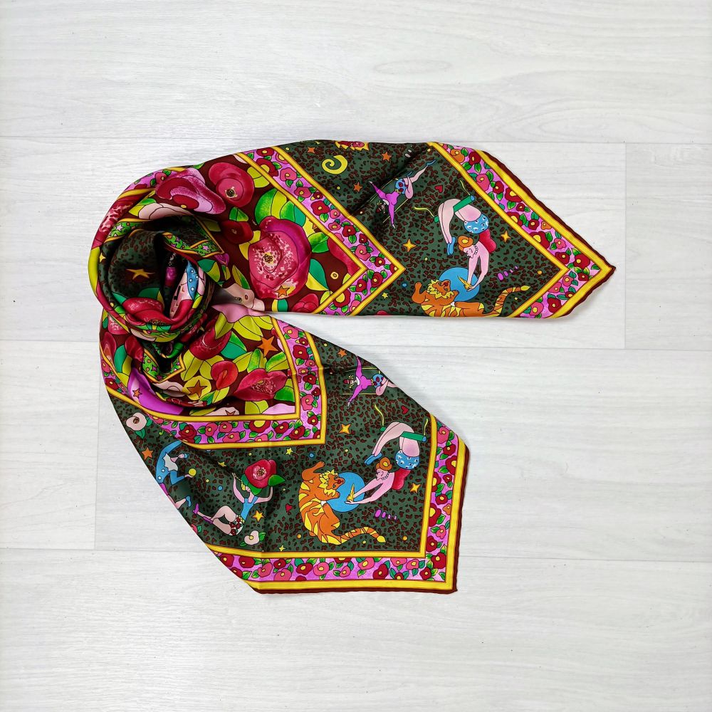 Foulard Piero Guidi Magic Circus