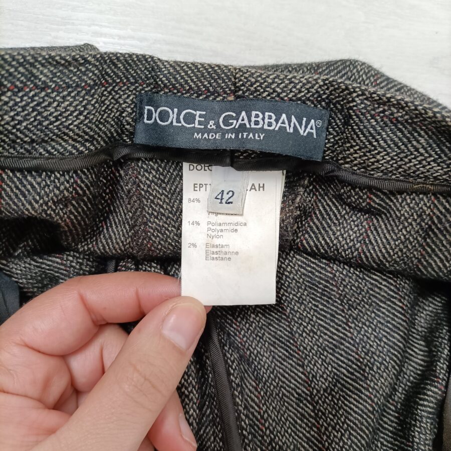 Dolce e Gabbana pantaloni tweed donna