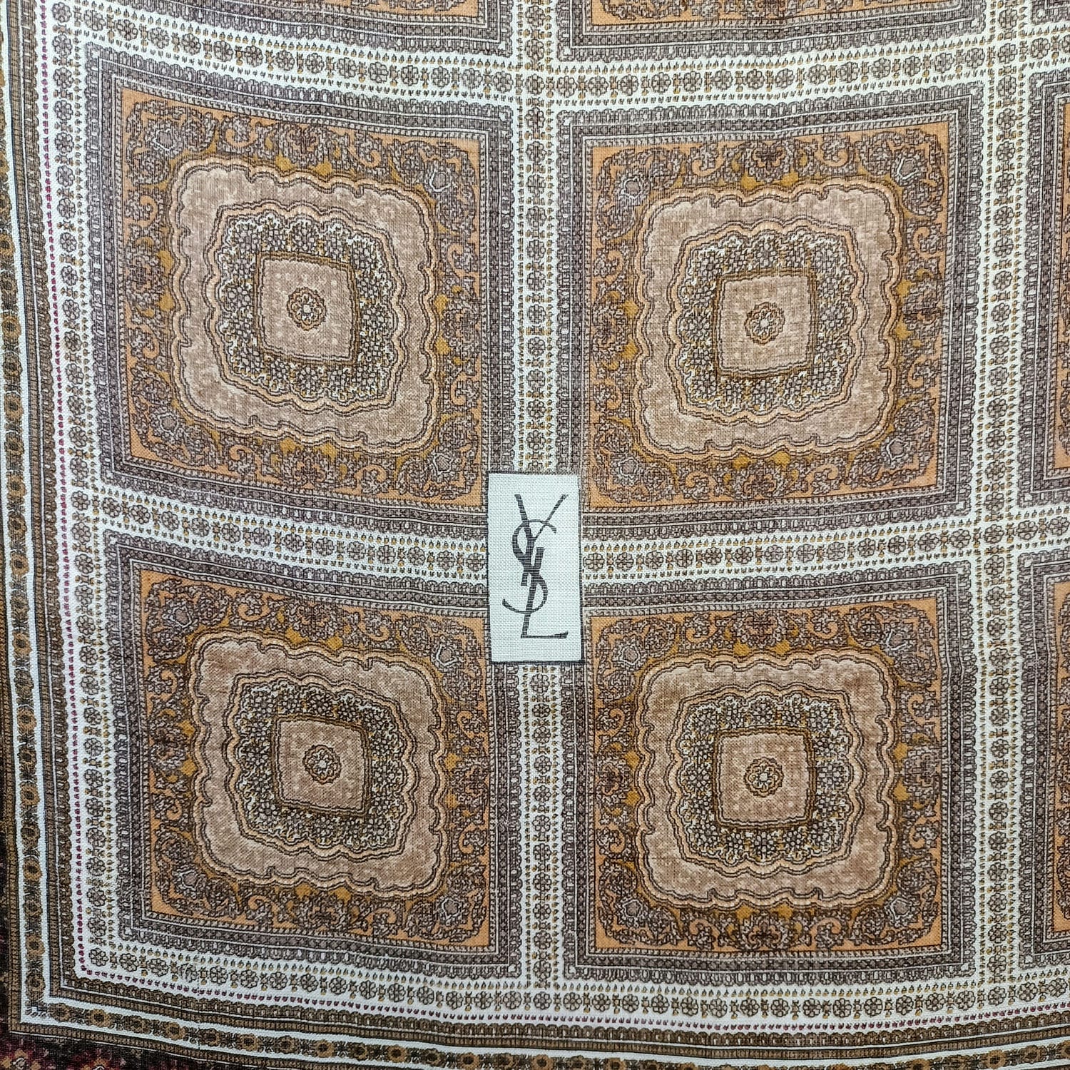 Scialle cachemire e seta YSL - immagine 3