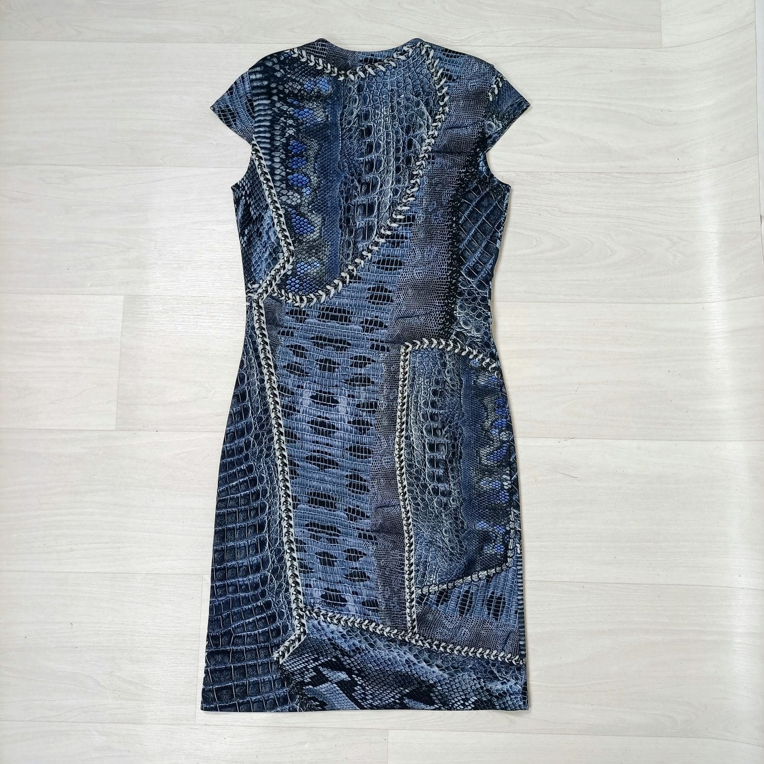 abito donna stampa rettile