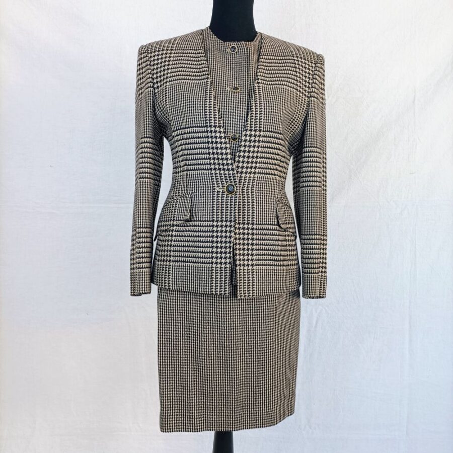 Completo con gilet donna Max Mara vintage