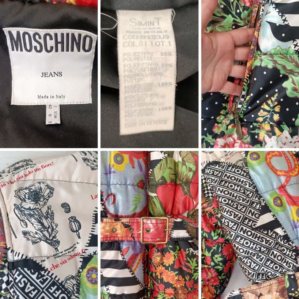 piumino iconico moschino