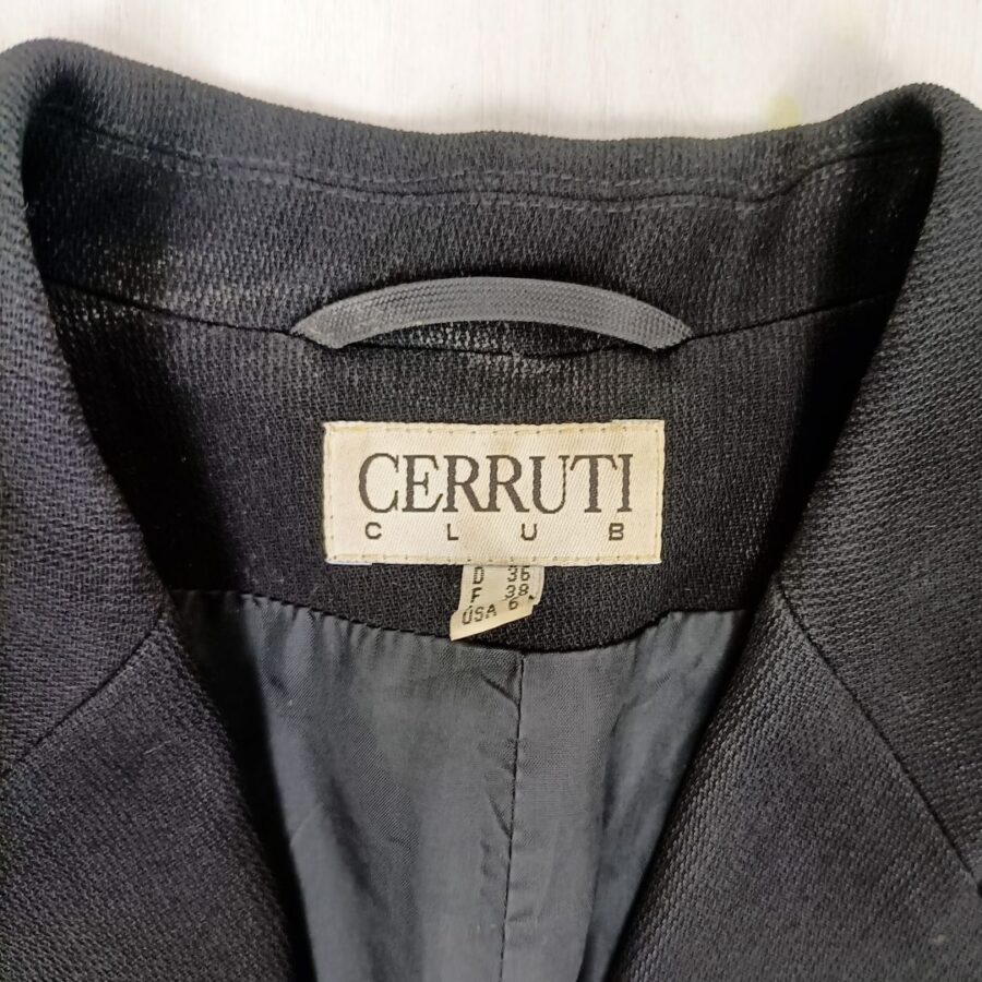blazer nero preppy