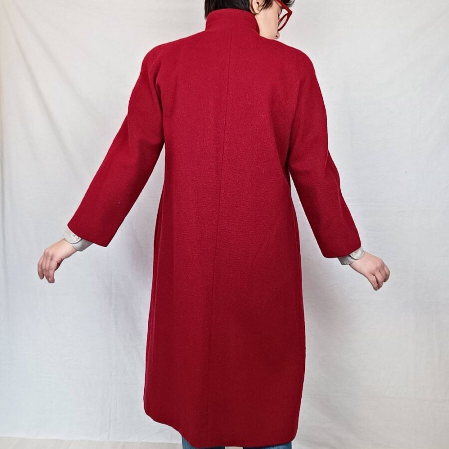 cappotto mantella rosso
