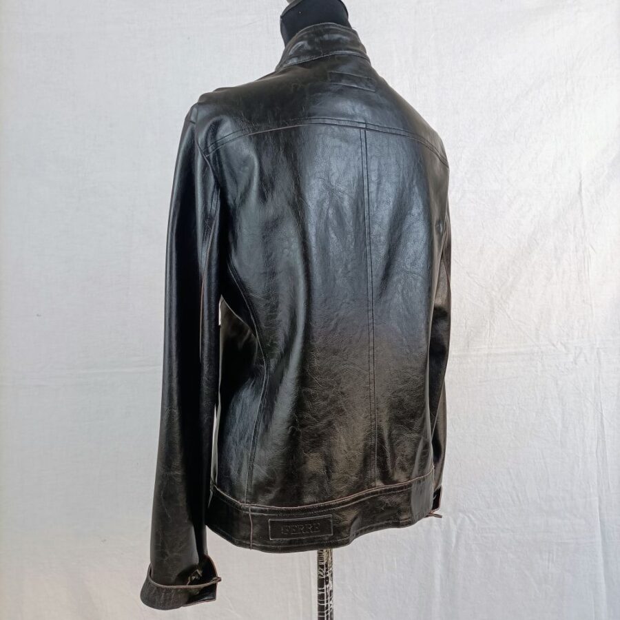 vintage leather jacket 90s