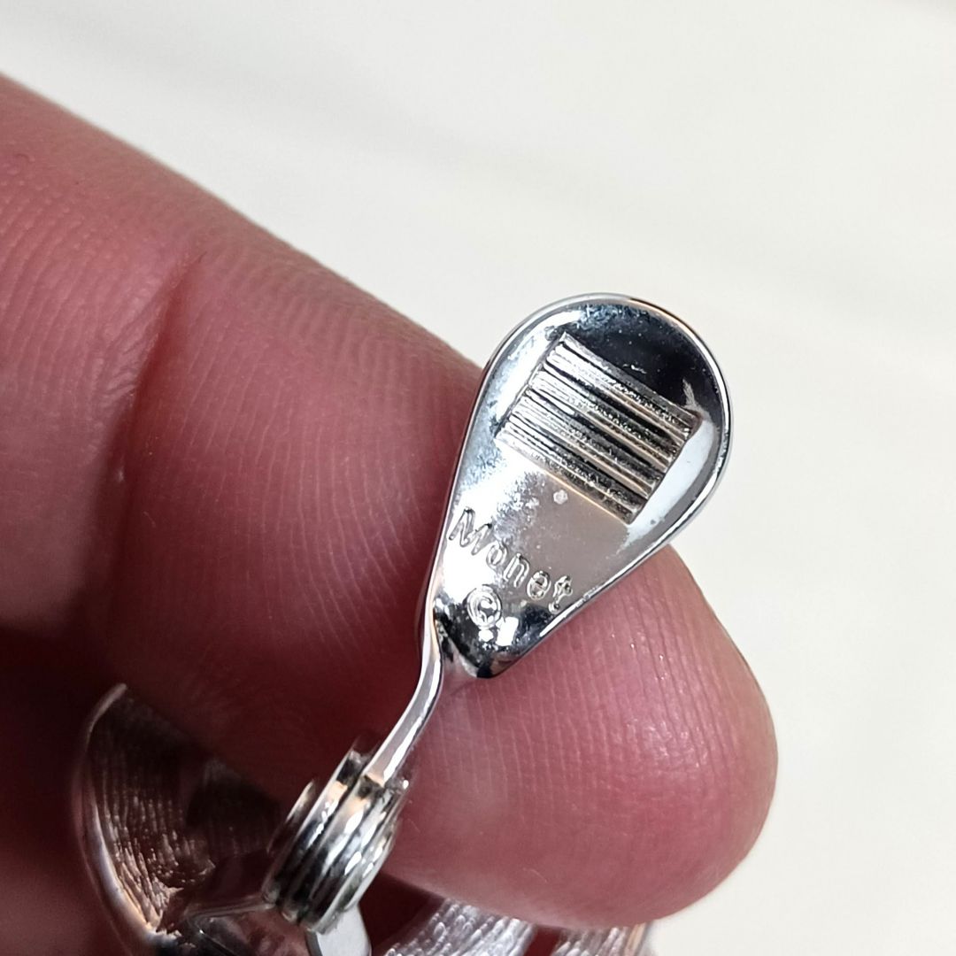 Orecchini intrecciati Monet 1960s