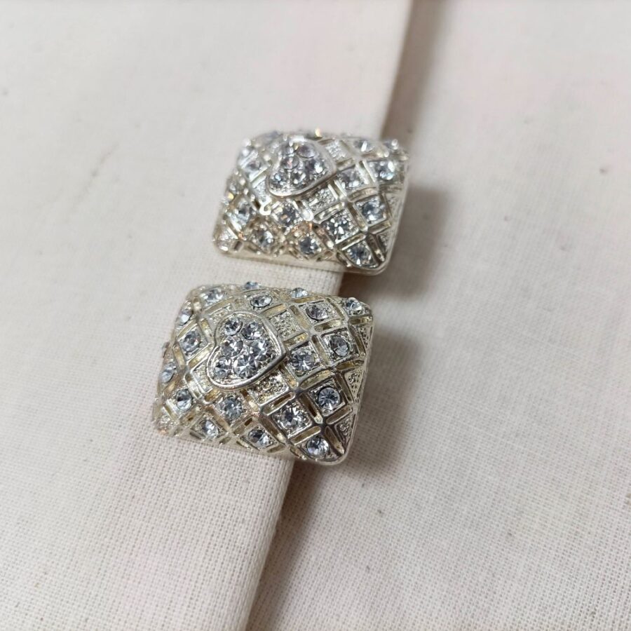 orecchini strass