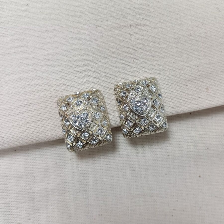 orecchini strass