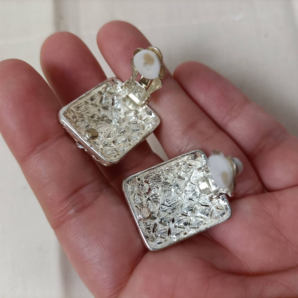 orecchini vintage cuore