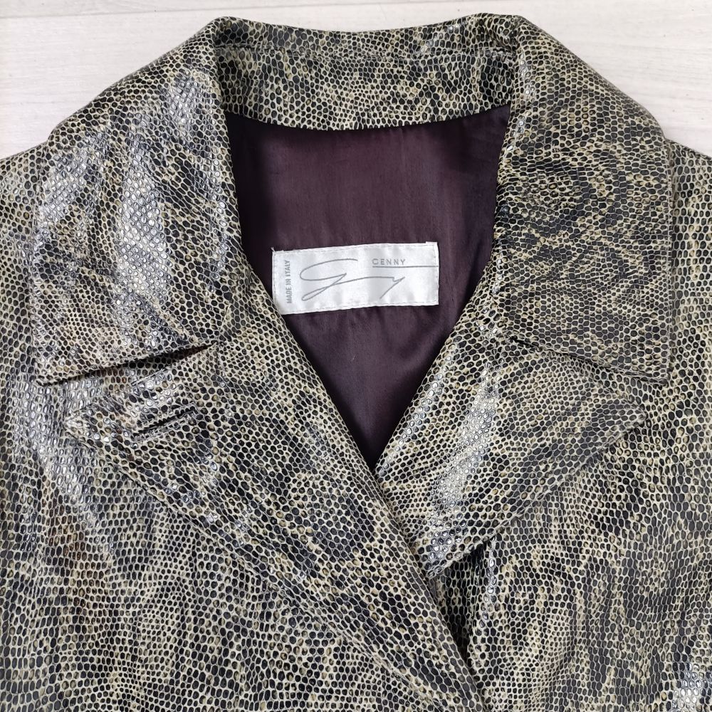 Trench in pelle Genny