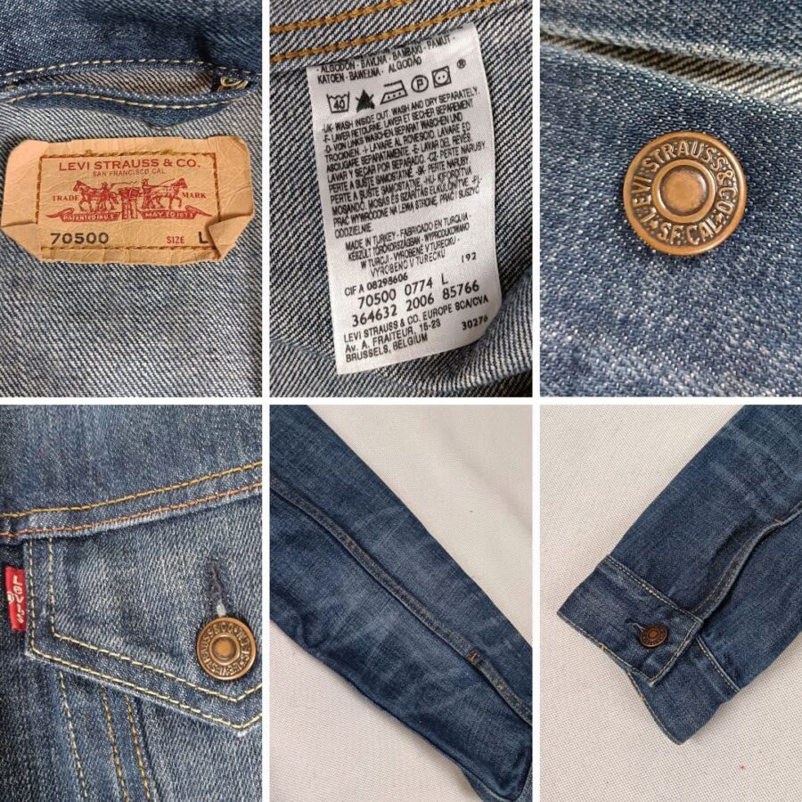 Giacca jeans Levi s vintage uomo Pomella Vintage Shop