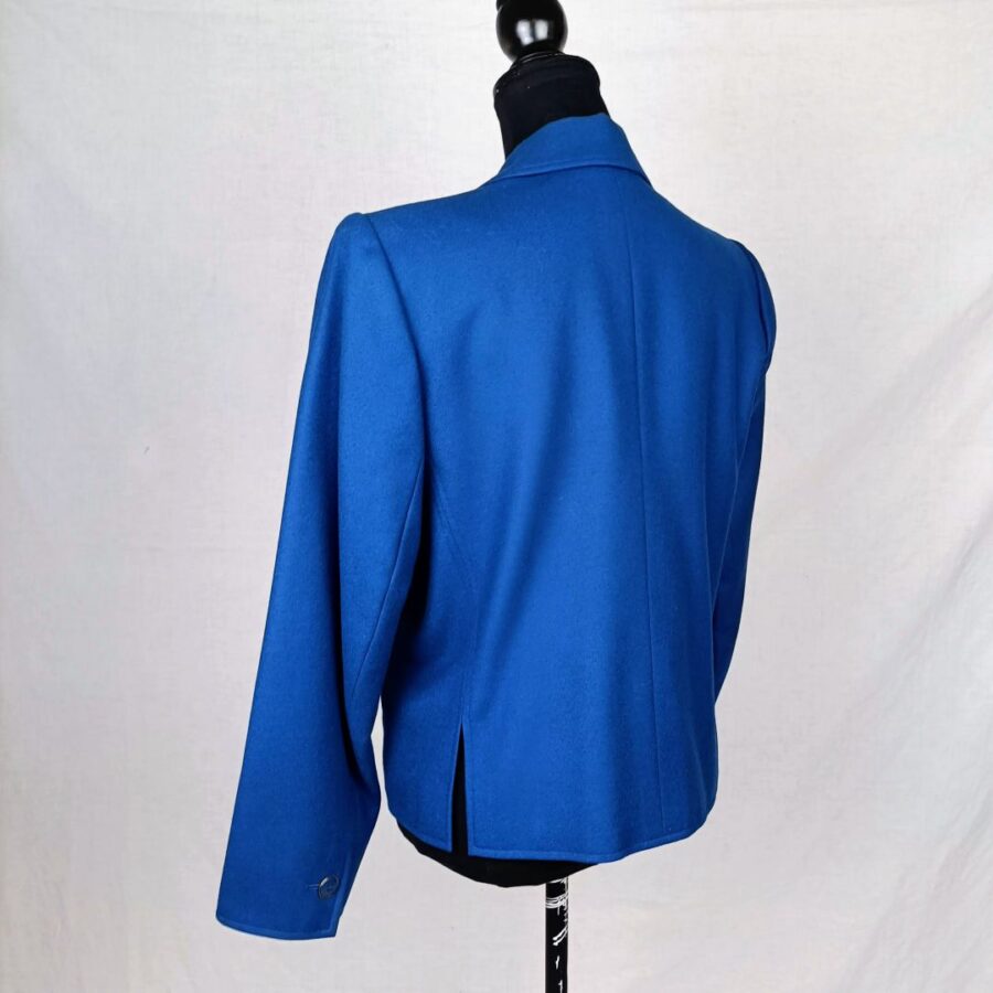 giacca minimal blu