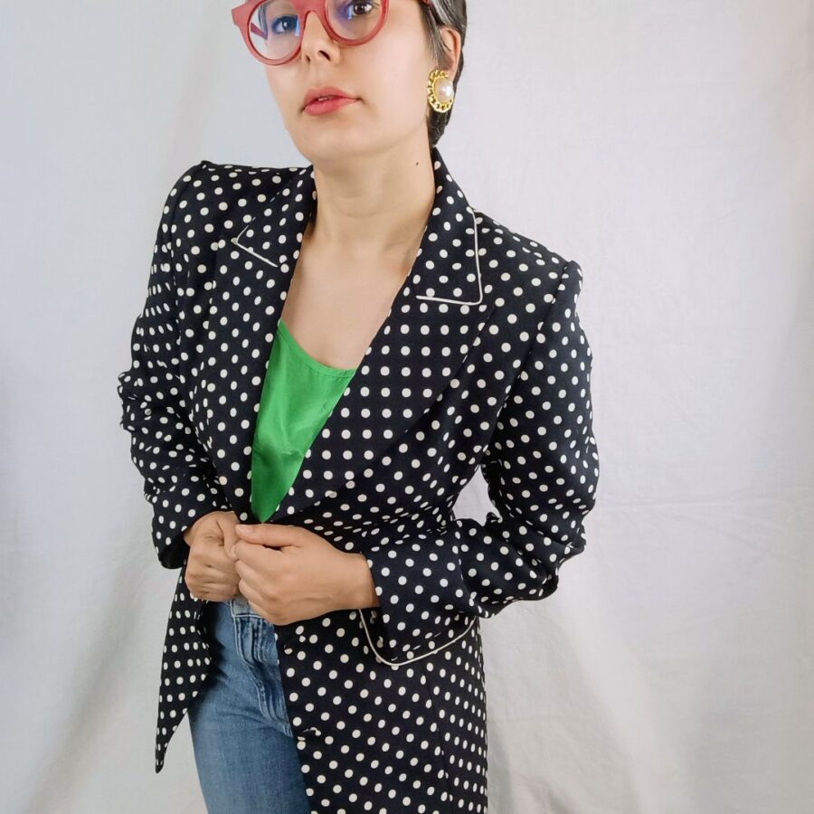 glam jacket 80s