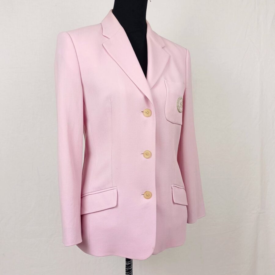 blazer rosa