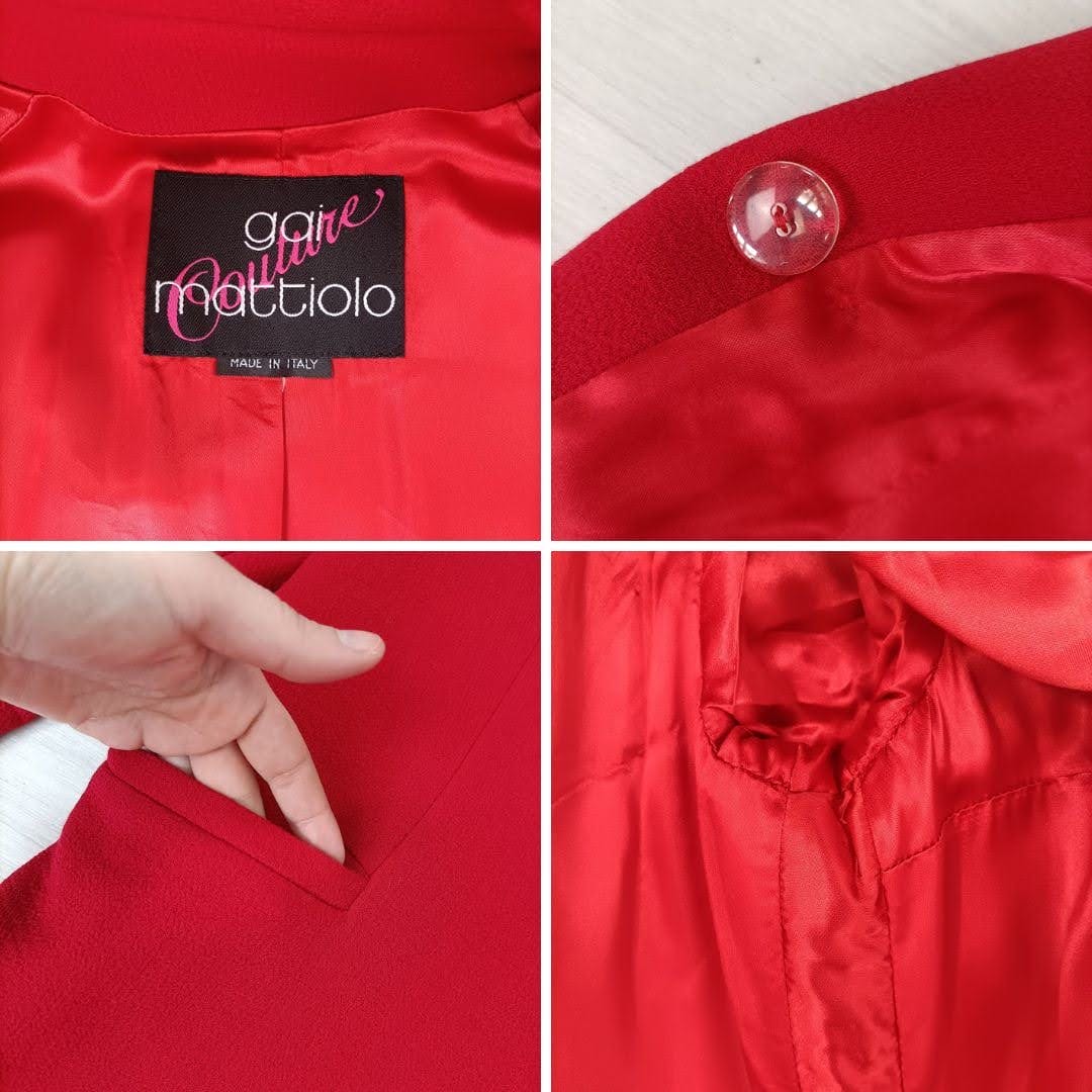 spolverino rosso cerimonia