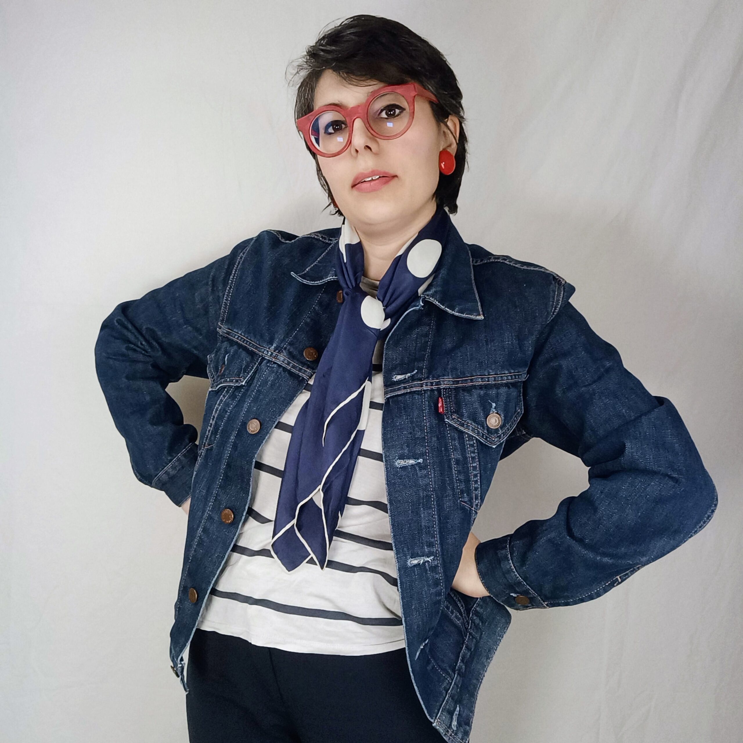 giacca jeans streetwear