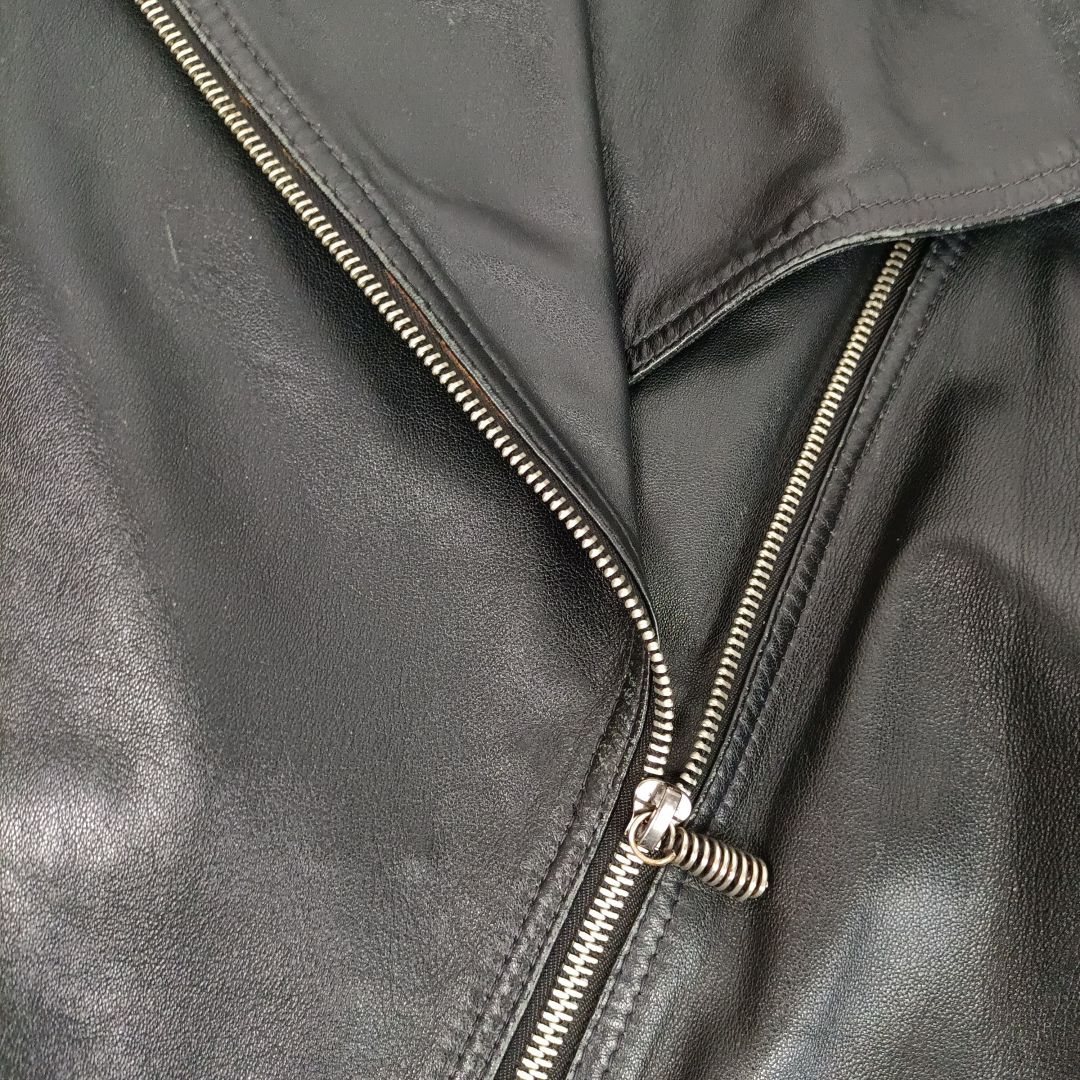 Giacca pelle uomo vintage anni 80
