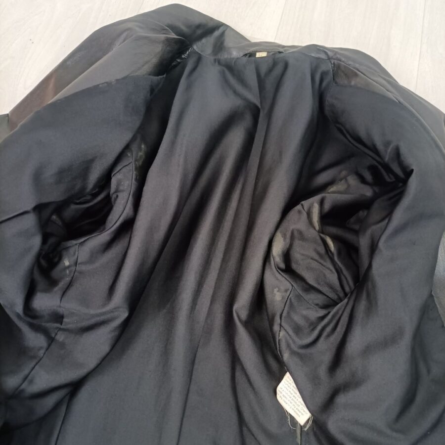 eighties men leather jacket