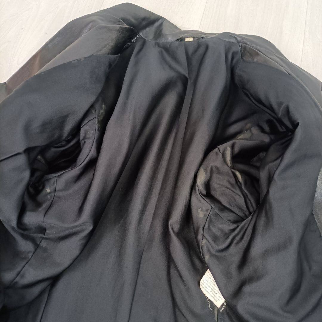 eighties men leather jacket