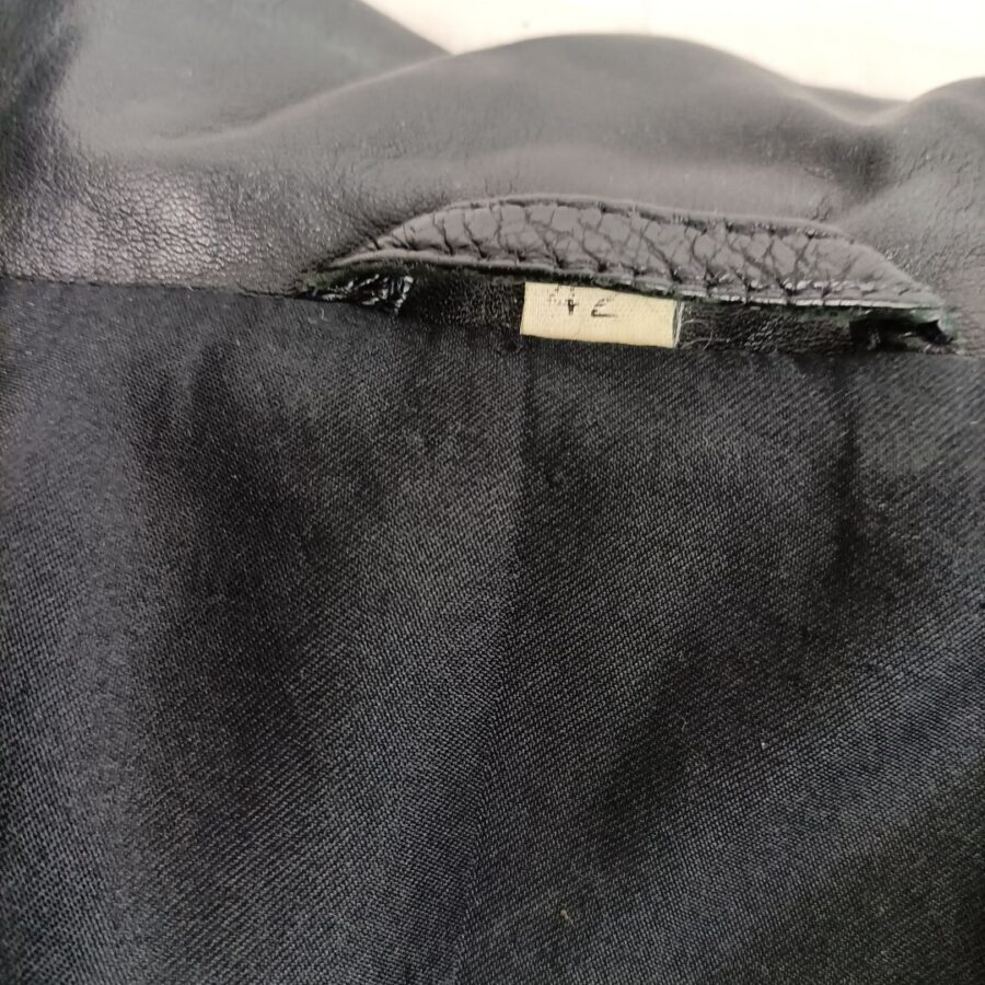 giacca pelle uomo vintage