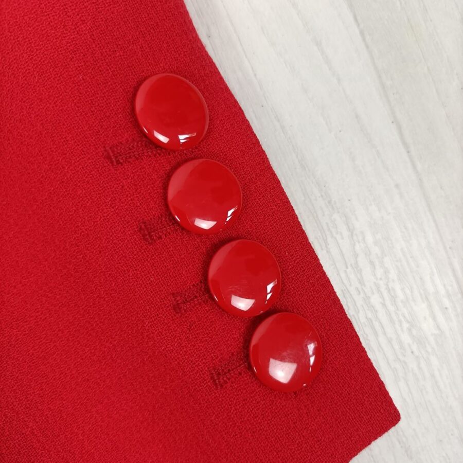 colorblock red jacket