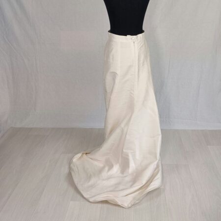 Gonna da sposa bianca vintage