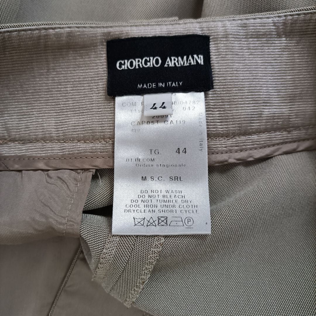 Greige Armani tailleur pantalone