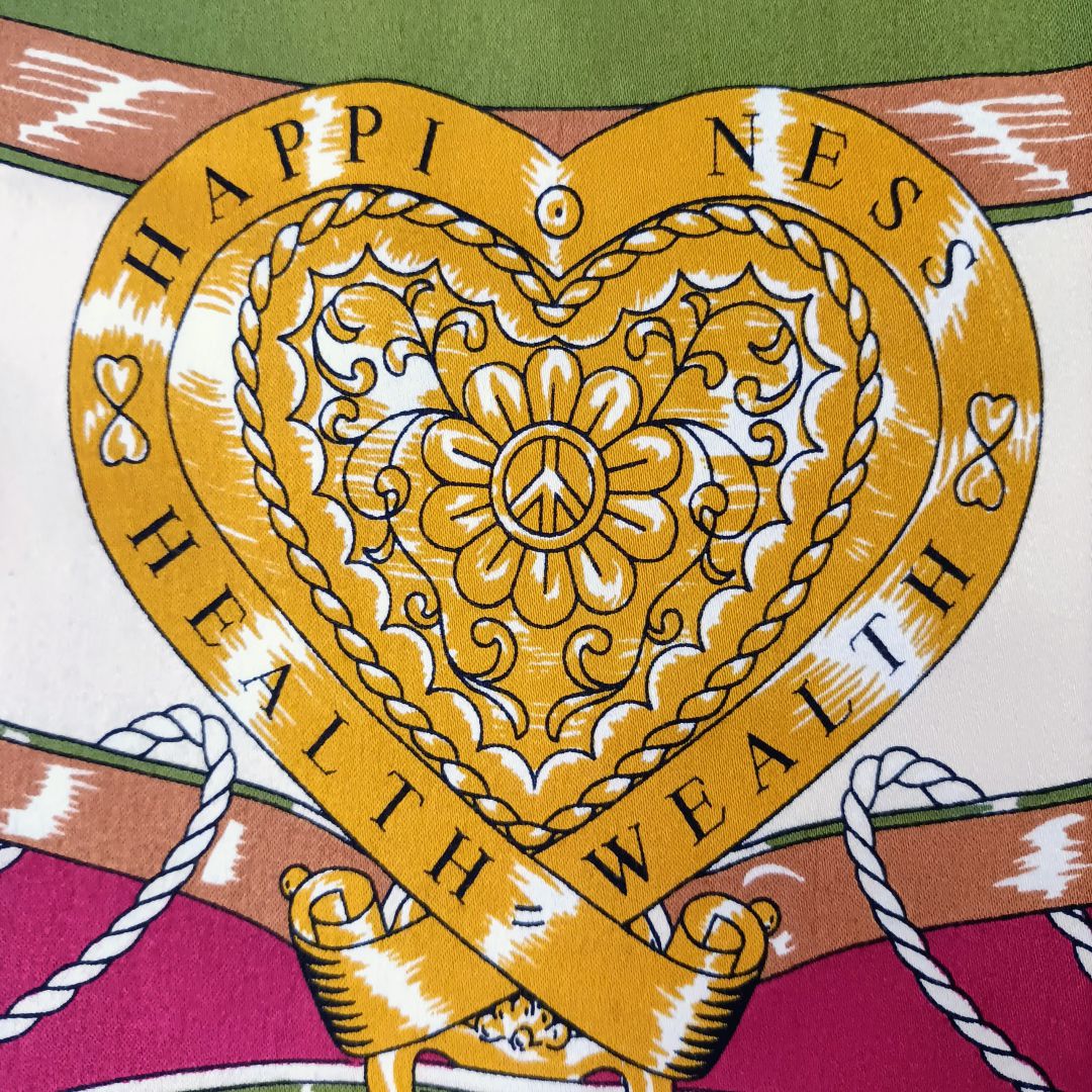 Moschino health wealth happiness