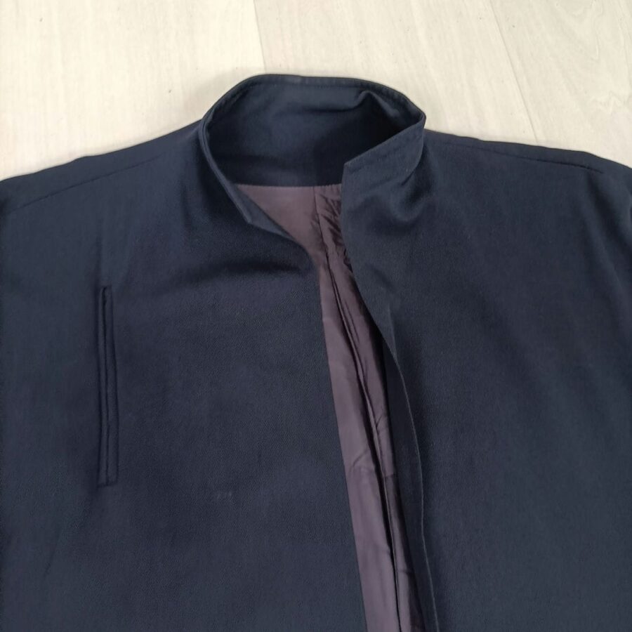 cappotto primaverile blu