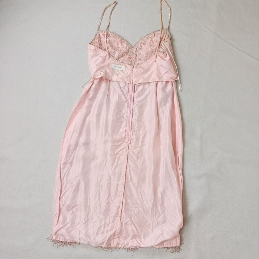 elegant women pink dress