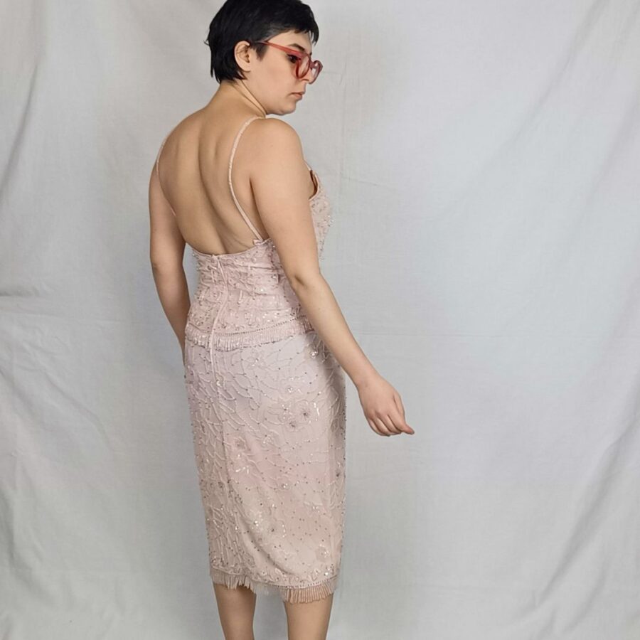wedding pink dress