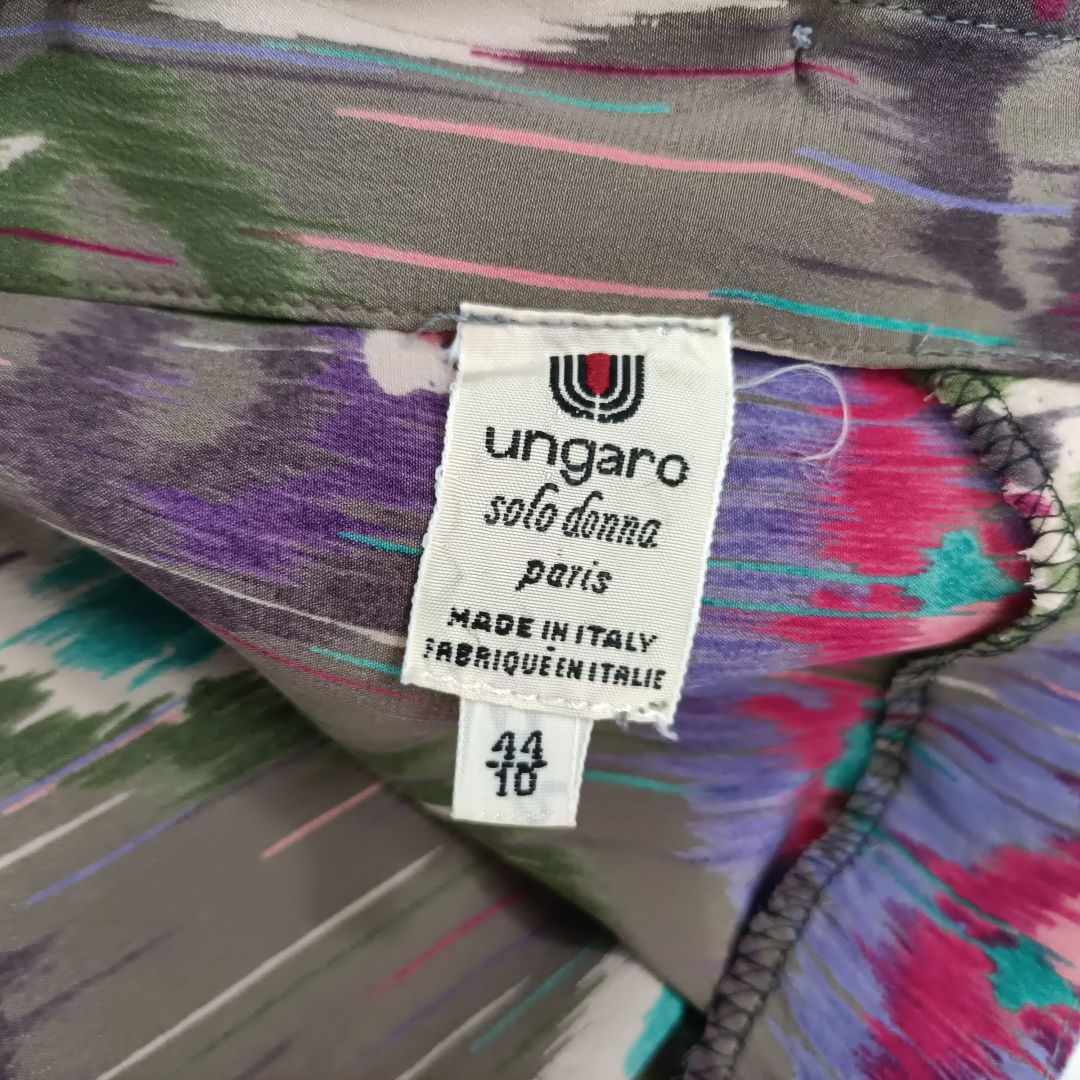 Vestito stampa paisley Ungaro vintage