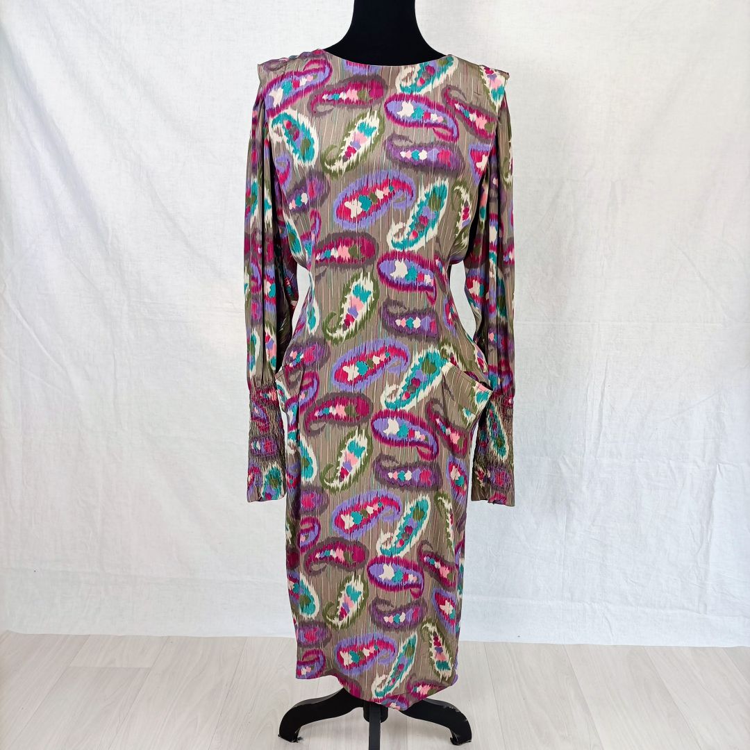 Vestito stampa paisley