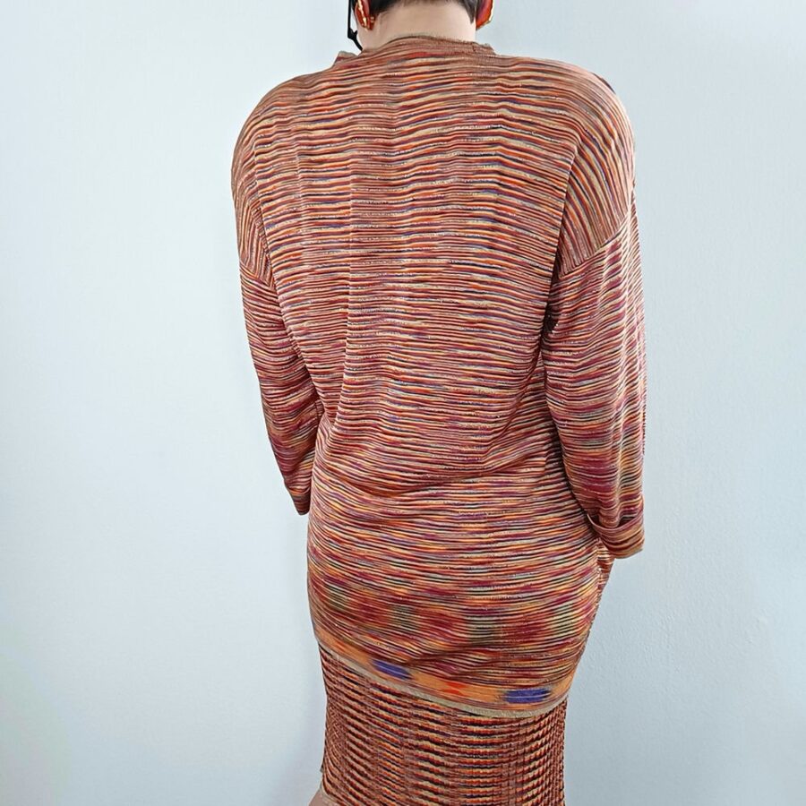 Missoni vintage completo cardigan e gonna 1980s