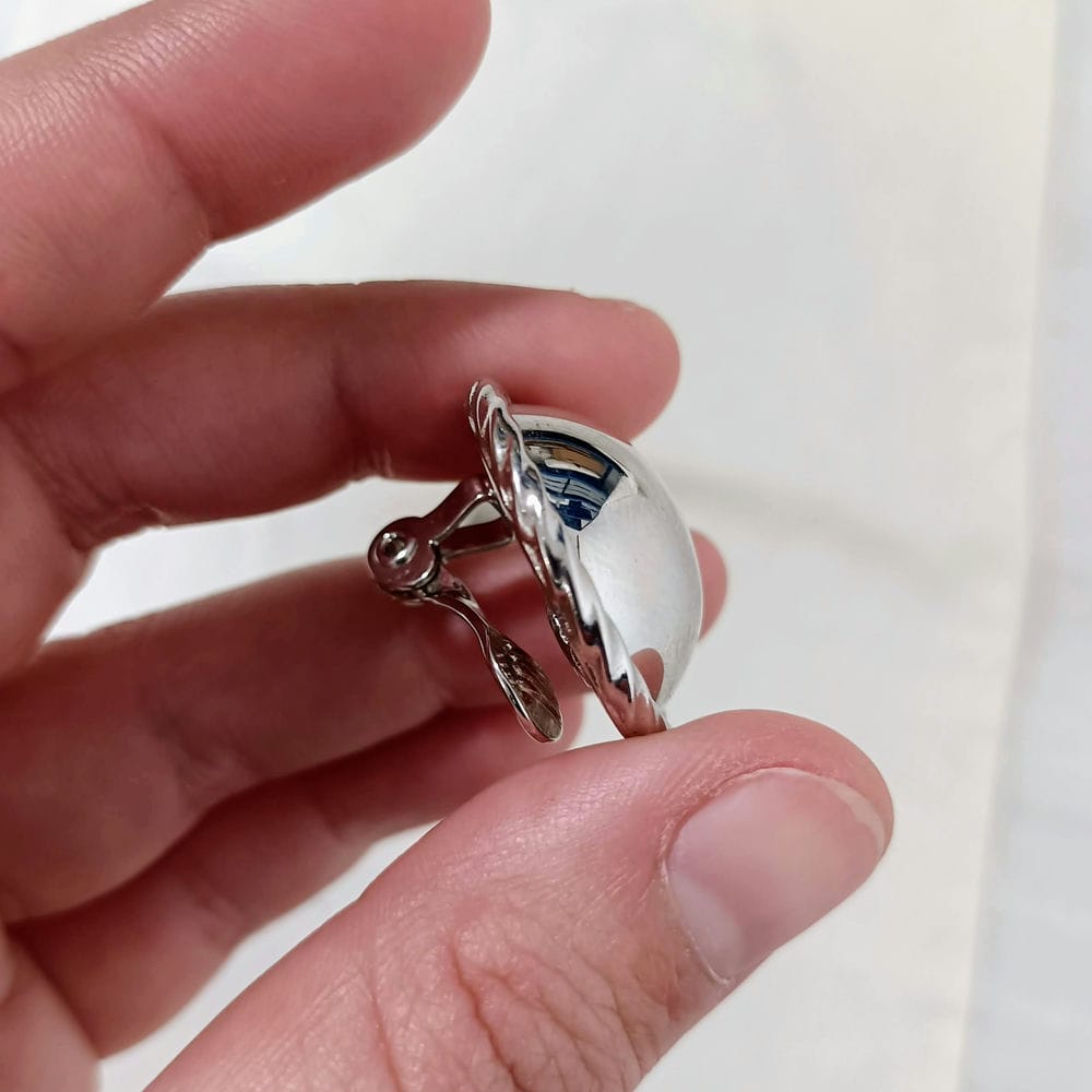 Orecchini Monet bigiotteria vintage anni '60 - immagine 7