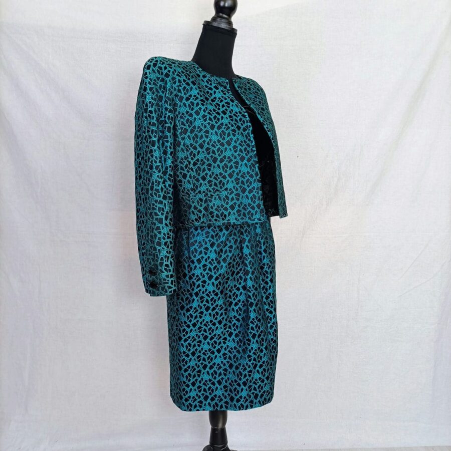 80s glam dress