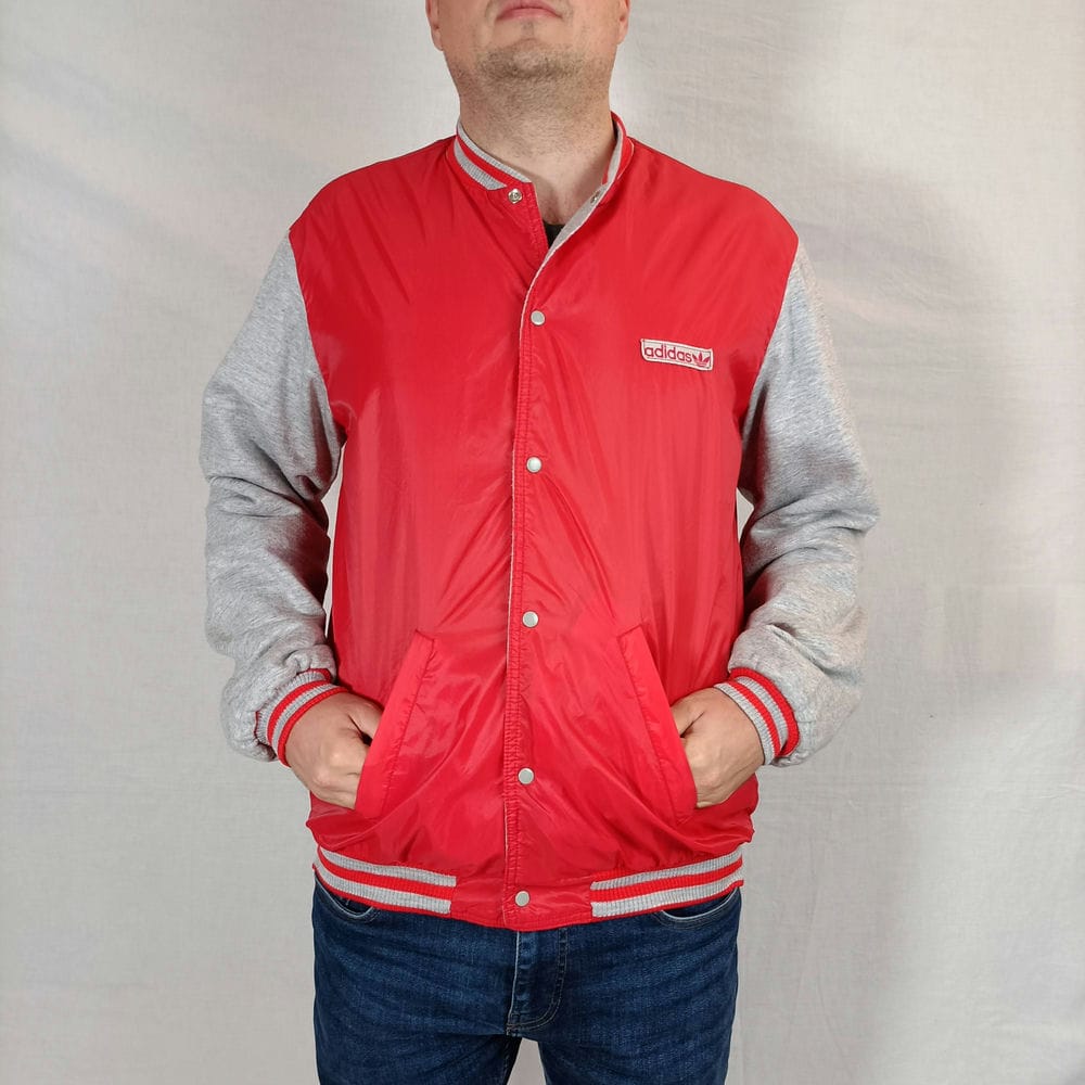 giacca reversibile adidas