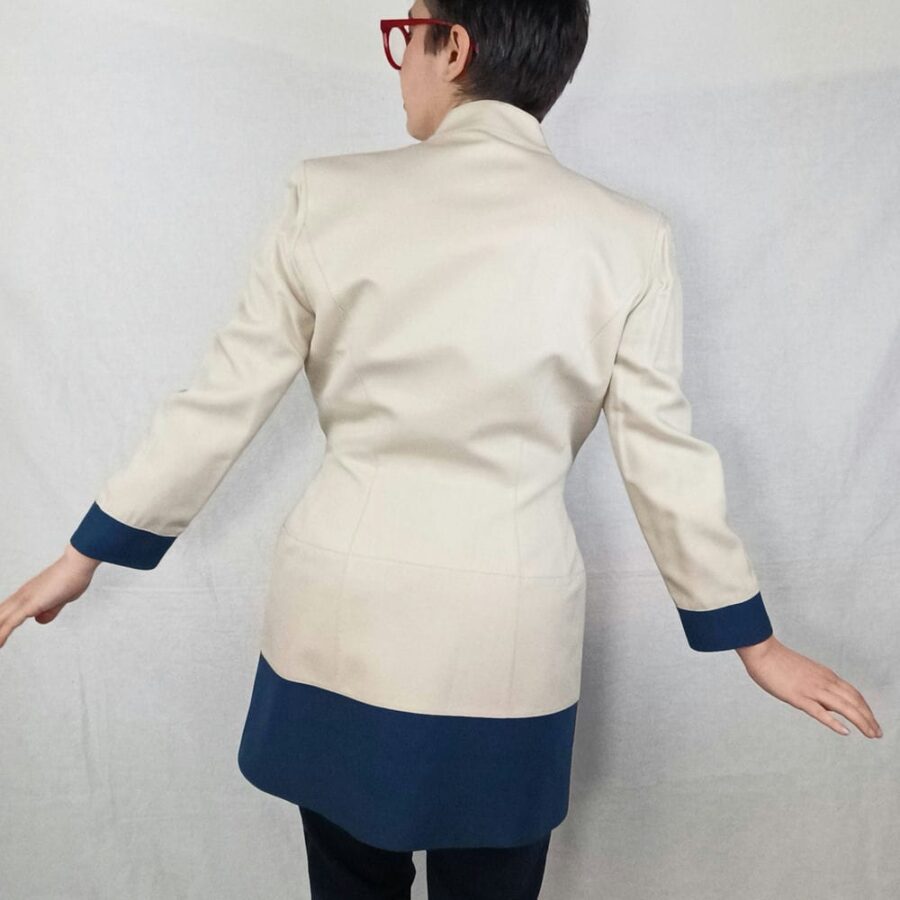 giacca lunga vintage