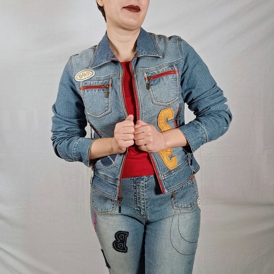 vintage denim jacket