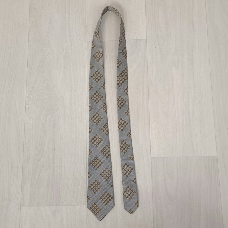 grey vintage tie