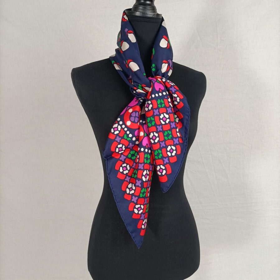 foulard vintage seta