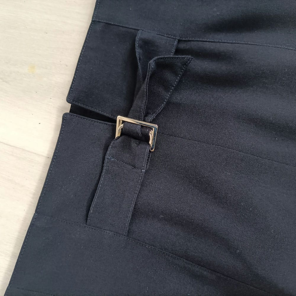 blue navy skirt Kenzo paris