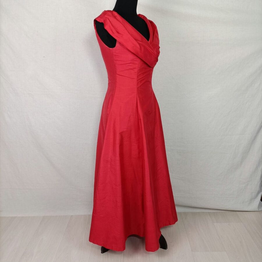 abito rosso vintage