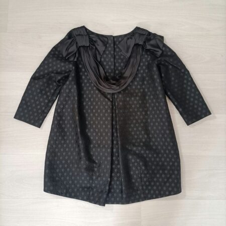 Soprabito donna nero Moschino