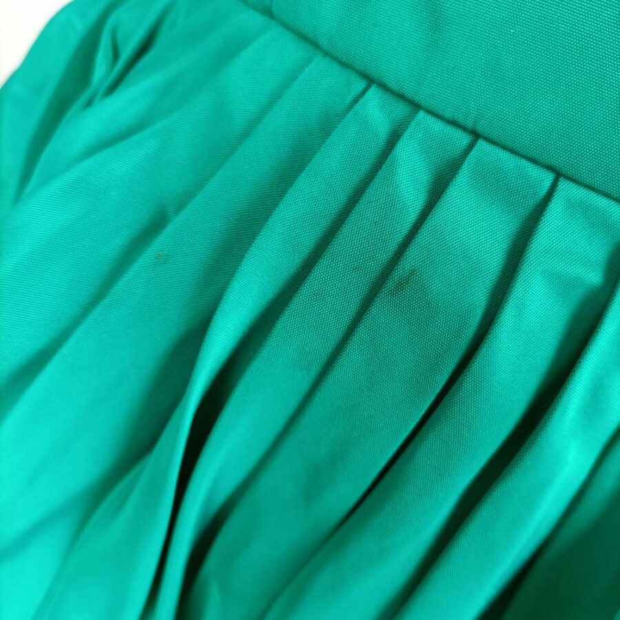 abito verde vintage