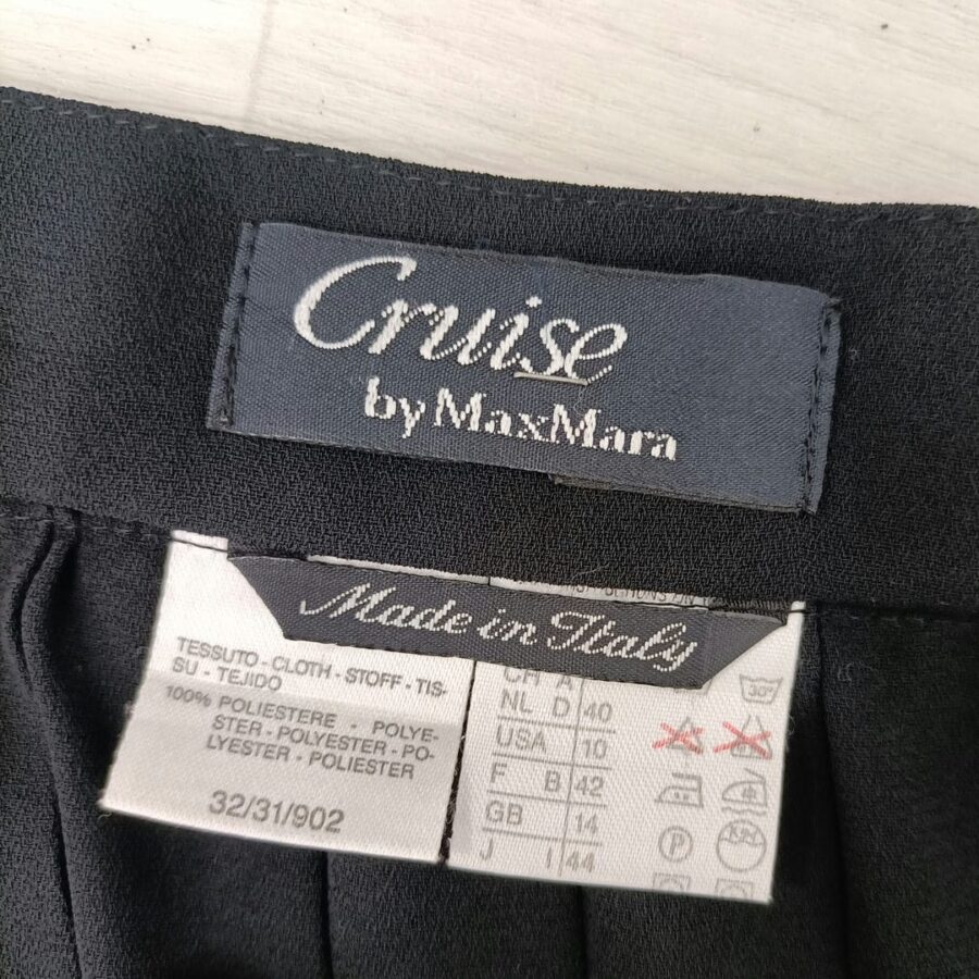 Max Mara gonna preppy a pieghe