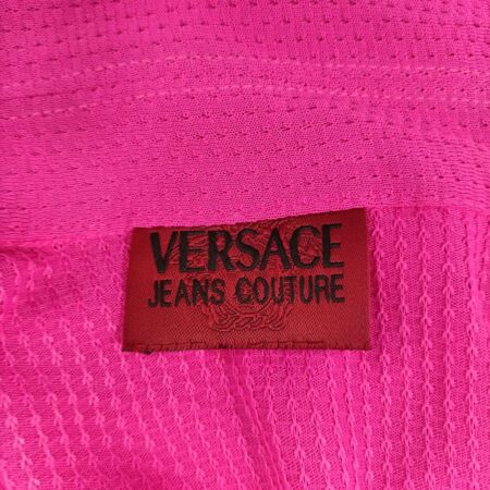 Versace camicia fucsia vintage
